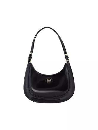 TORY BURCH | Bolso de cuero - Bolso de mano ROBINSON SPAZZOLATO | schwarz